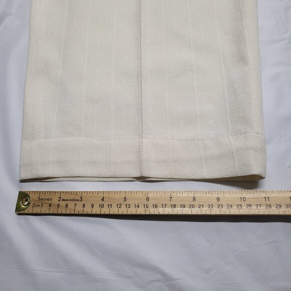 Vintage Virgola Uomo Mens Dress Pants 42 ( Fit 41 X 29 ) Pleated Front Textured - Picture 15 of 15